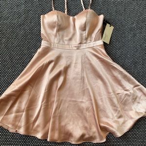 Forever 21 champagne dress S